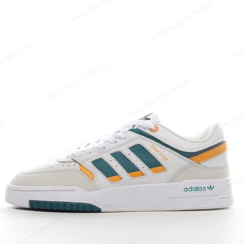 Herren/Damen Adidas Drop Step ‘Grau Weiß Grün Gelb’ HP2229