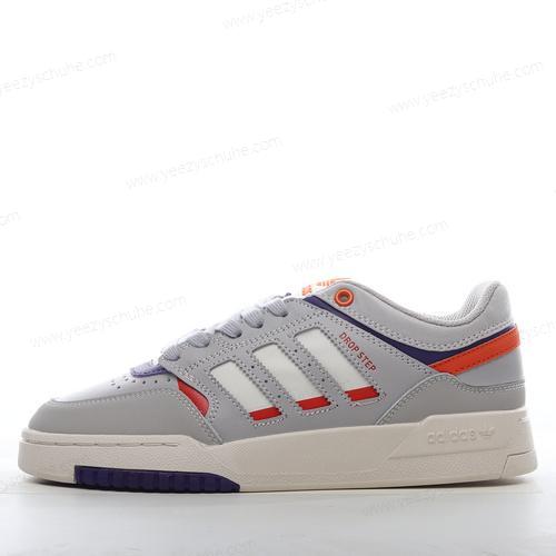 Herren/Damen Adidas Drop Step ‘Grau Weiß Orange Blau’ HP2230
