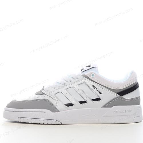 Herren/Damen Adidas Drop Step XL ‘Weiß Grau Schwarz’