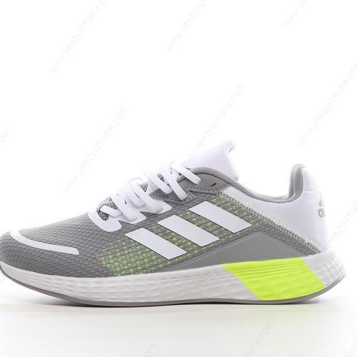 Herren/Damen Adidas Duramo 9 ‘Grau Weiß Gelb’