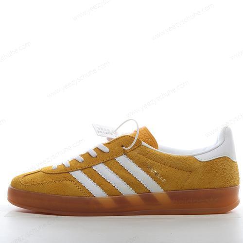 Herren/Damen Adidas Gazelle Indoor ‘Orange Weißgold’ HQ8716