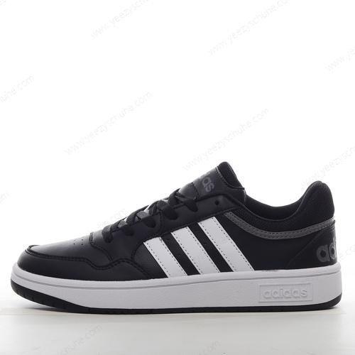 Herren/Damen Adidas Hoops 3.0 Low ‘Schwarz Weiß’ GY5432