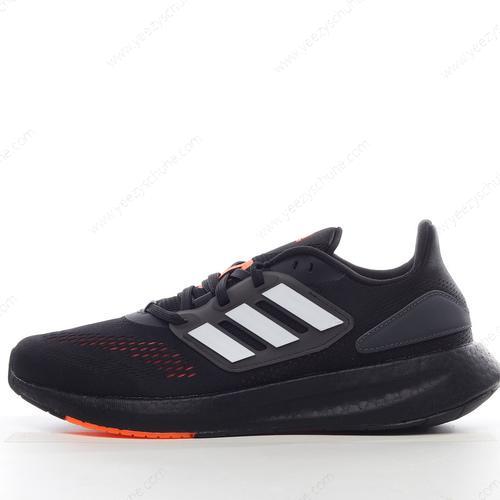 Herren/Damen Adidas Pureboost 22 ‘Schwarz Weiß Orange’