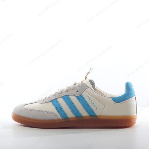 Herren/Damen Adidas Samba OG Sporty & Rich ‘Weiß Blau’ IE7096