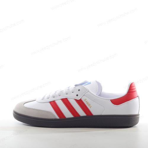 Herren/Damen Adidas Samba OG ‘Weiß Rot Grau’ IG1025