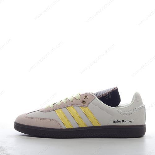 Herren/Damen Adidas Samba Wales Bonner ‘Braun Gelb’ ID0217