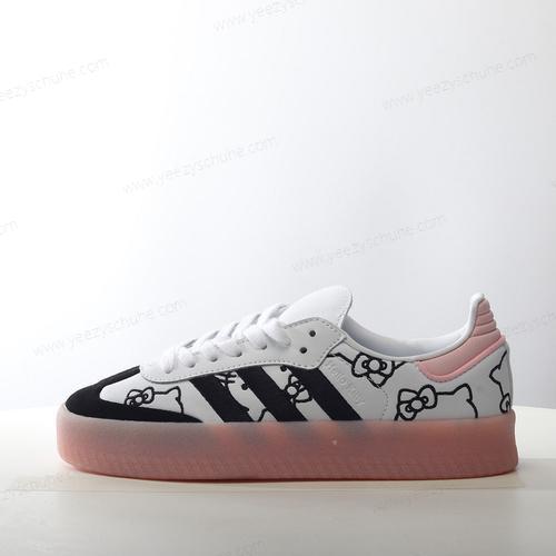 Herren/Damen Adidas Samba x Hello Kitty 2.0 ‘Weiß Schwarz Rosa’