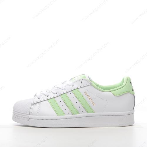 Herren/Damen Adidas Superstar ‘Weiß Grün’ GY5986