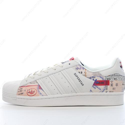 Herren/Damen Adidas Superstar ‘Weiß Rosa’ GY9022