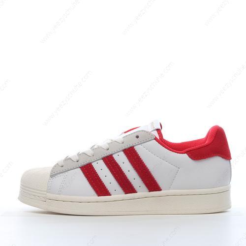 Herren/Damen Adidas Superstar ‘Weiß Rot’ GY8457