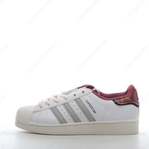 Herren/Damen Adidas Superstar ‘Weiß Rot’ IF2577
