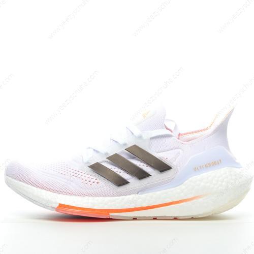 Herren/Damen Adidas Ultra boost 21 ‘Grau Schwarz Orange Weiß’ S23840