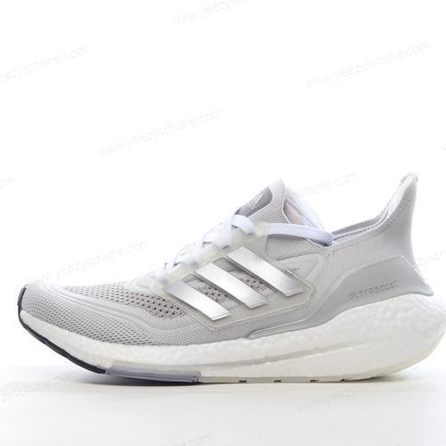 Herren/Damen Adidas Ultra boost 21 ‘Silber Grau Weiß’ GV7724