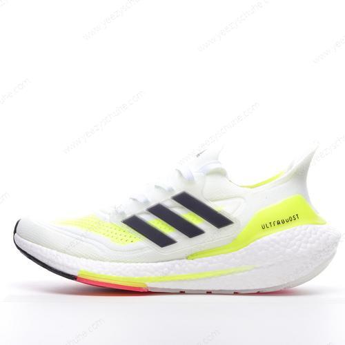 Herren/Damen Adidas Ultra boost 21 ‘Weiß Solargelb’ FY0401