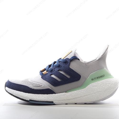 Herren/Damen Adidas Ultra boost 22 ‘Grün Blau Weiß’ GX9158